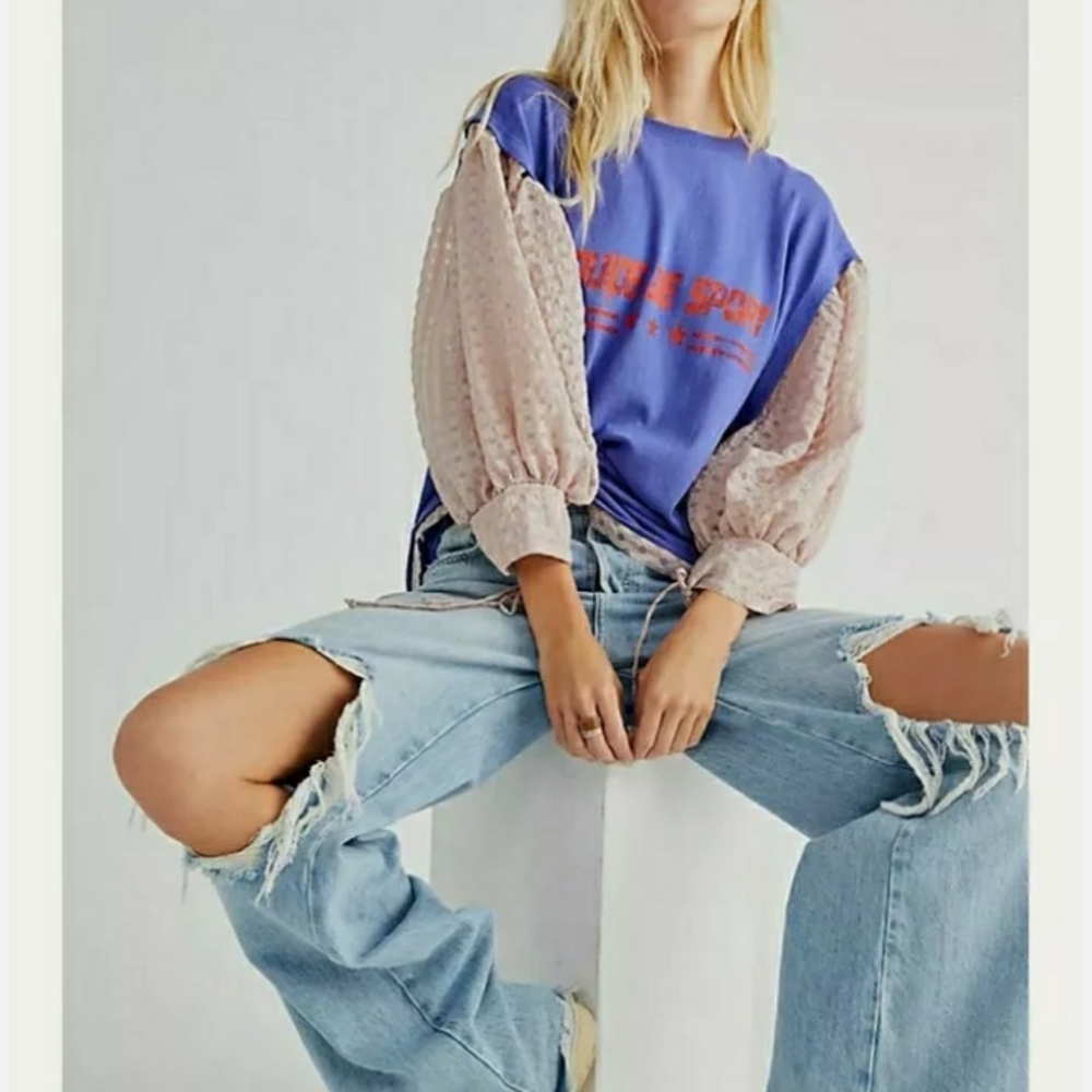 LAST CHANCE Free people just met tee
